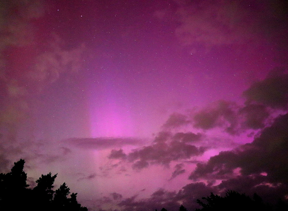 Polarlichter in Graz Physiker erklären seltenes Himmelsphänomen